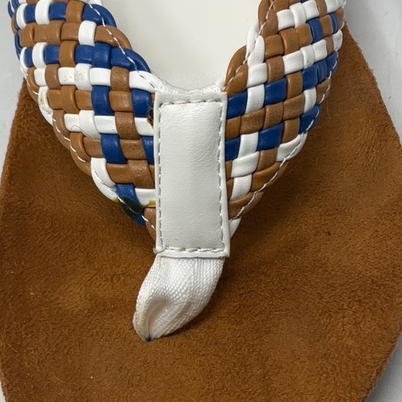 Ladies Agape woven flip flop sandals, size 9 - Picture 9 of 9